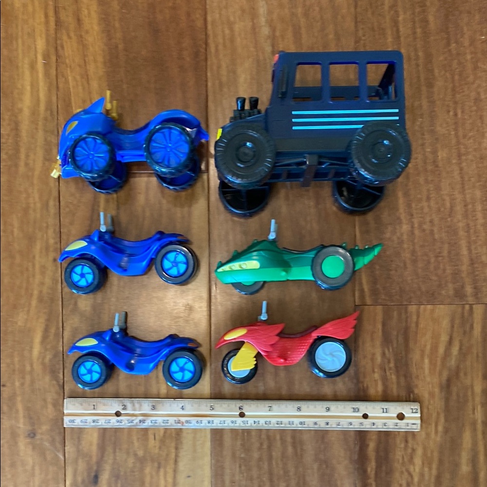 PJ Masks Colorful Kids Toy Vehicle Set